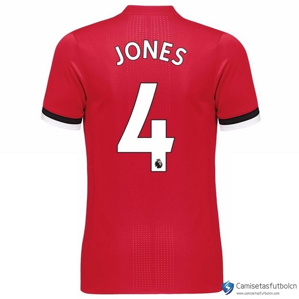 Camiseta Manchester United Primera equipo Jones 2017-18
